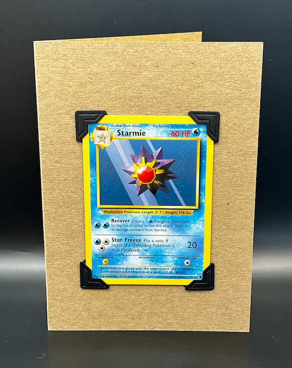 pokemon card starmie Amazon.com: Pokemon - Starmie (31/108) main image 1