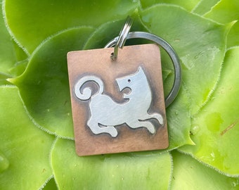 Handmade Tiger Keychain | Go Get 'Em Tiger Keyring | Chinese Zodiac Motivation Reminder