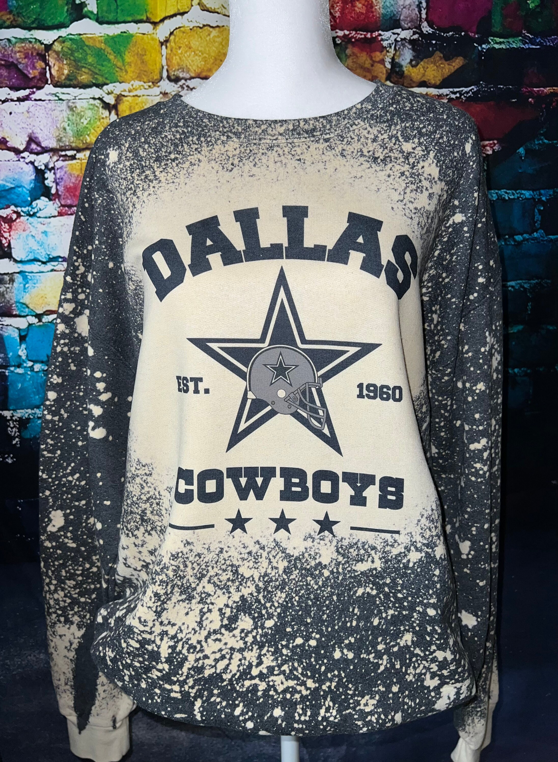 Dallas Cowboys Sweatshirt - Etsy UK