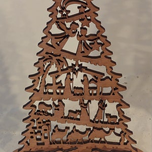 Nativity Tree with Stand image 2
