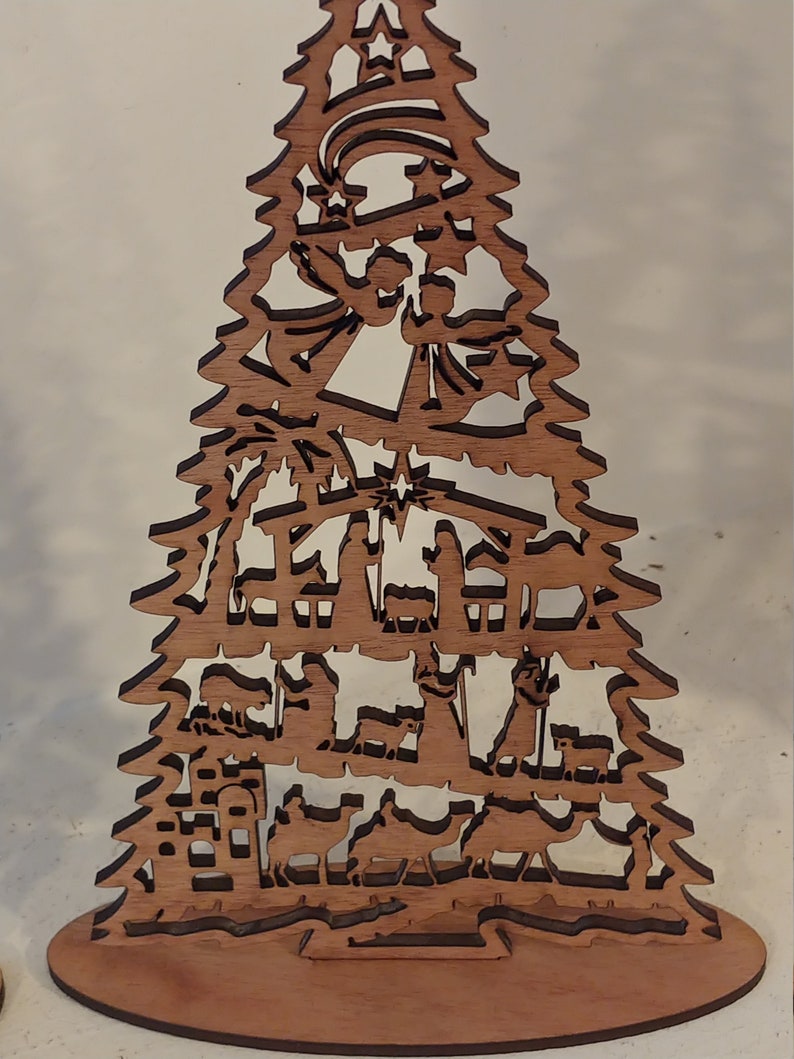 Nativity Tree with Stand image 2