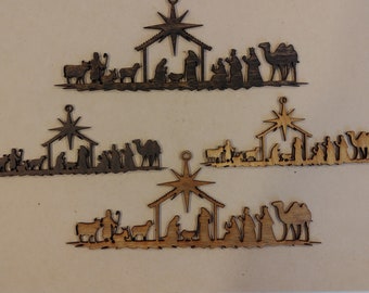 Nativity ornament/ door hanger