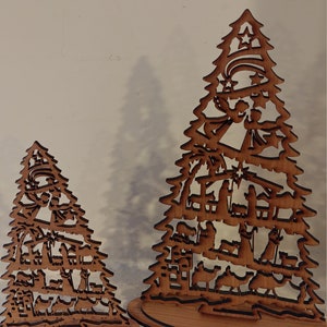 Nativity Tree with Stand image 3