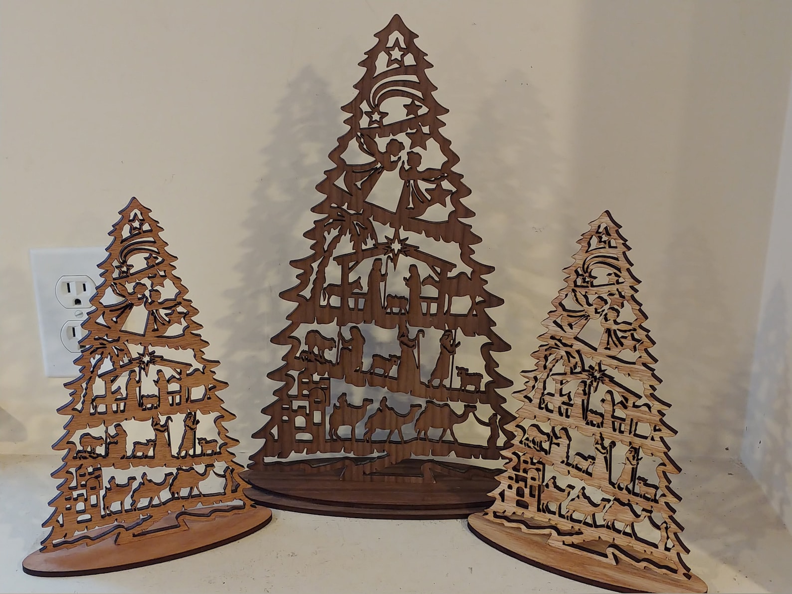 Nativity Tree with Stand