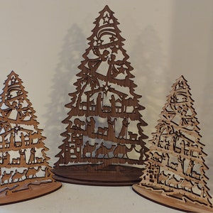 Nativity Tree with Stand image 1