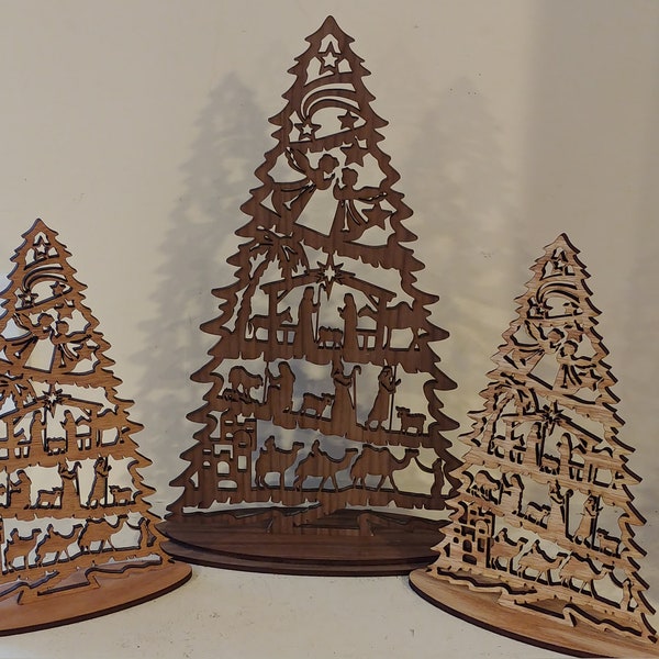 Grande supporto per albero della natività da 15"