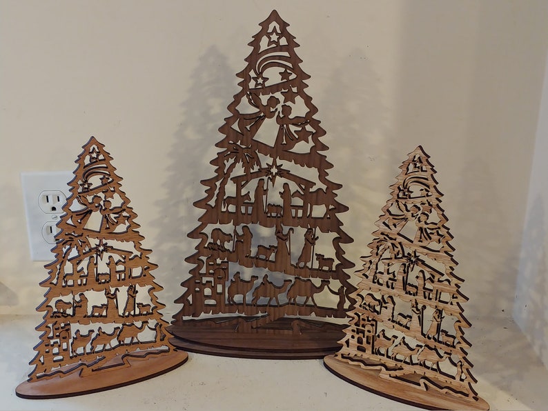 Nativity Tree with Stand image 1