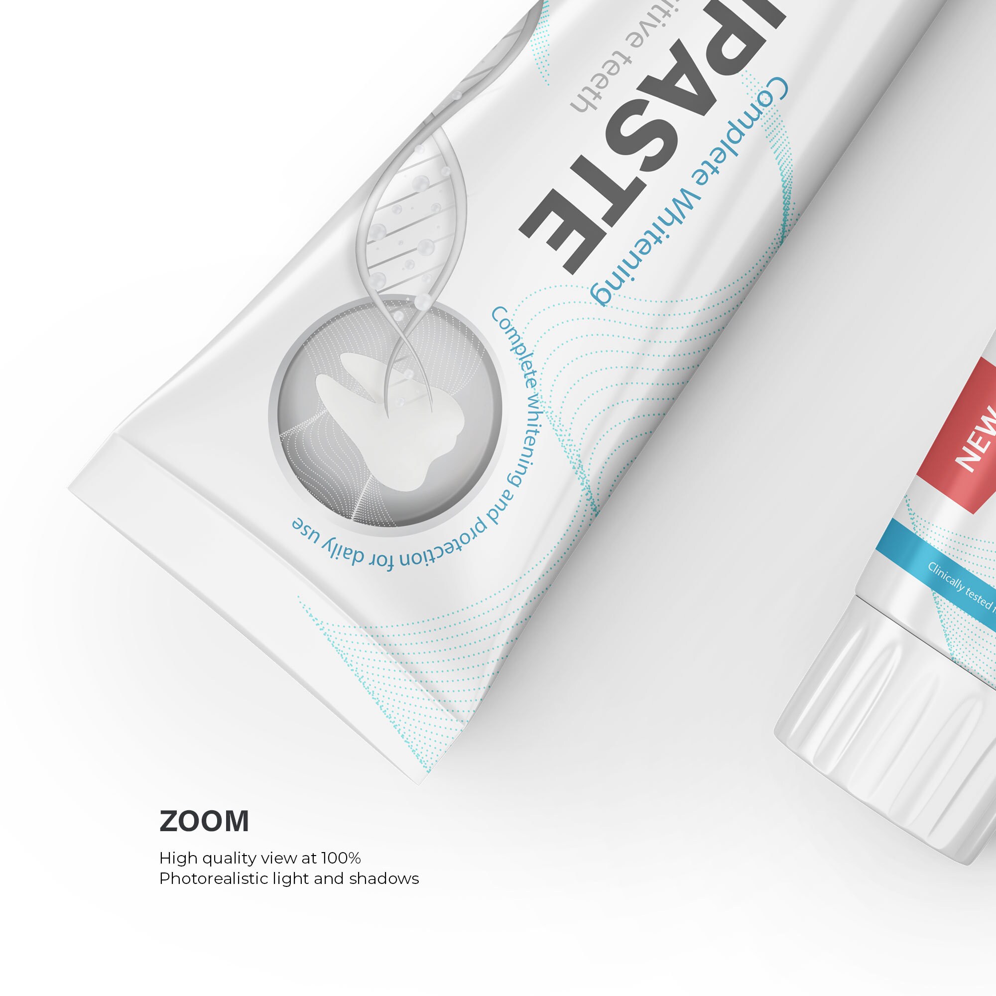 Digital Plastic Toothpaste Tubes Mockup PSD / PNG / JPG - Etsy