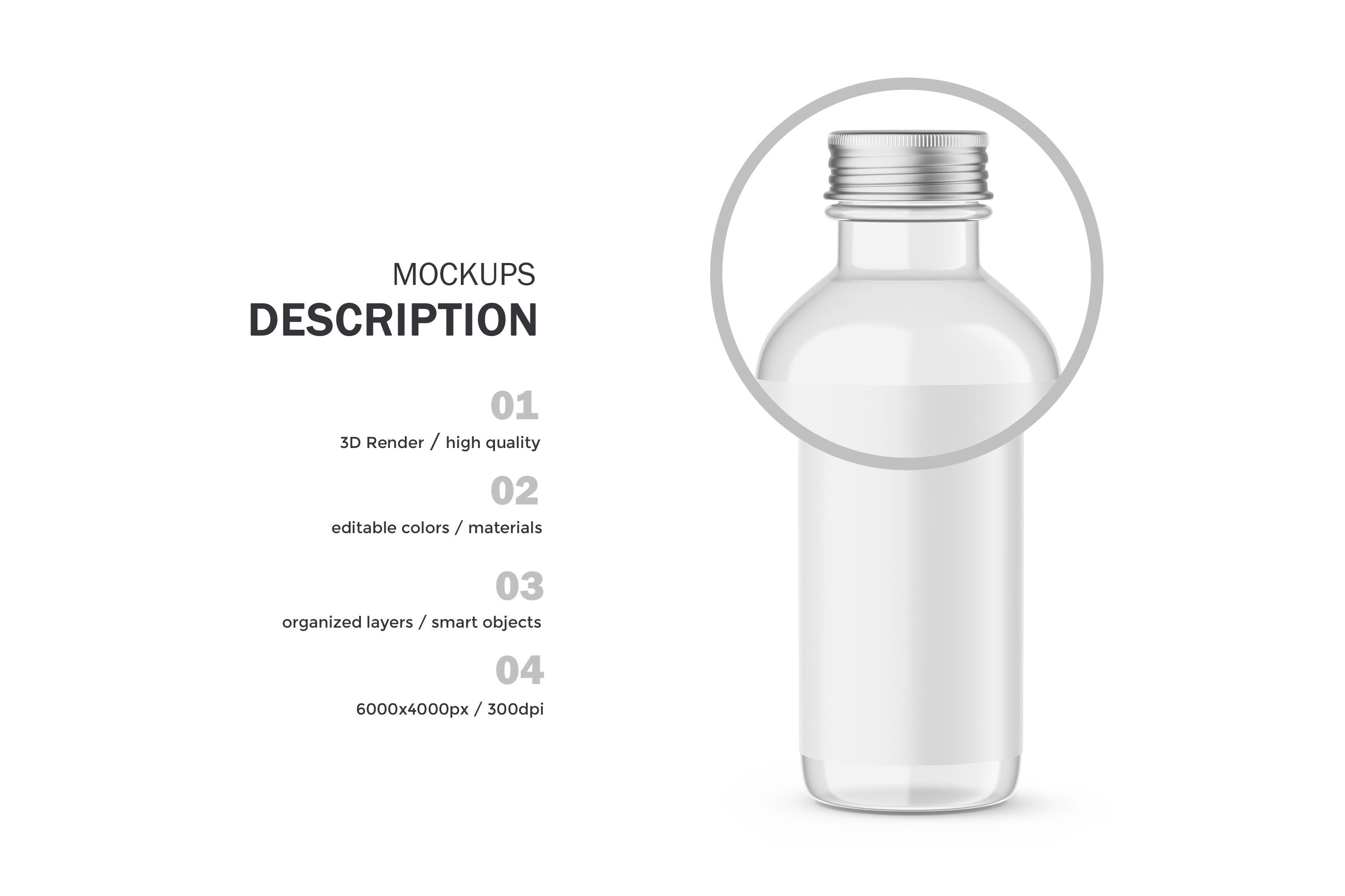 Digital Water Bottle With Editable Lid Product Mockup PSD Etsy
