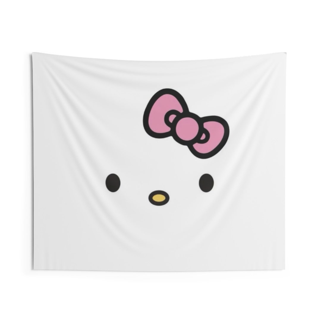 Hello Kitty Wall Tapestry - Etsy