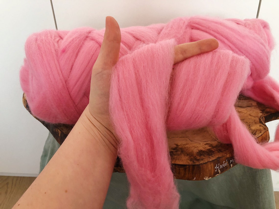 Jumbo yarn arm knitting yarn chunky merino wool yarn Etsy