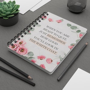 Lined Notebook prefect as a Medical Student Gift, Professor Gift, Med Student Graduate Gift, Med School notes and more!