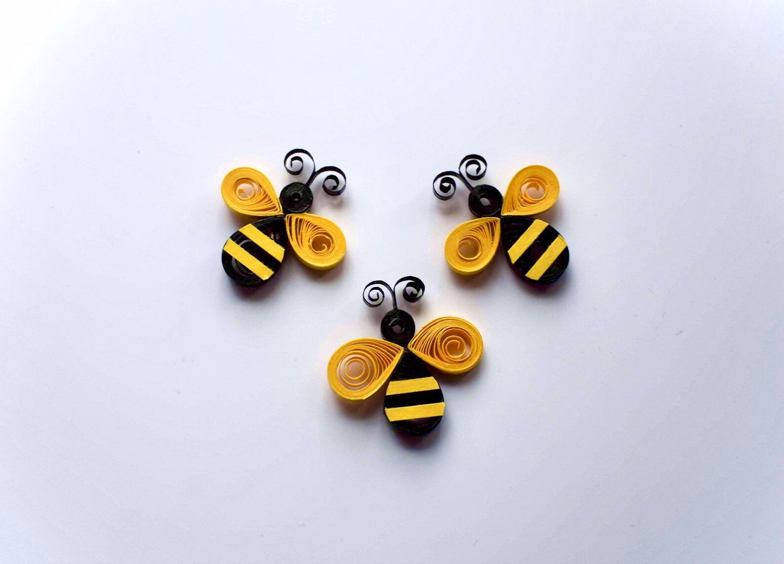 Quilling Bumble Bee Quilled Fridge Beautiful Etsy