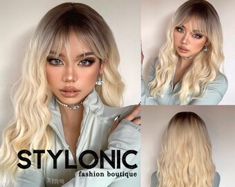 blonde wig etsy