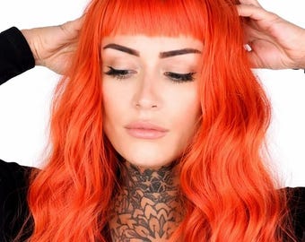 Bright Red Wig