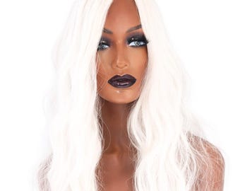White Wavy Wig