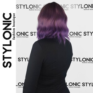 Purple wig