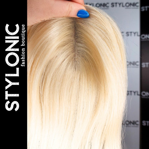 Blonde Hair Toppers For Women - Clip on Hair