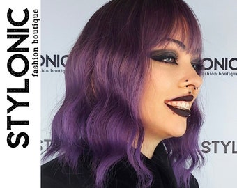 Purple Wig | Goth Wigs | Wavy Wig