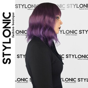 Purple wig