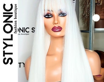 Long White Wig - Cosplay Wig White