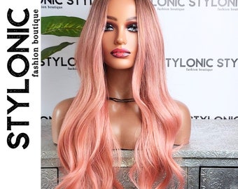 Dusty Pink Wig - Cosplay Wig