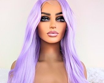 Neon Purple Wig