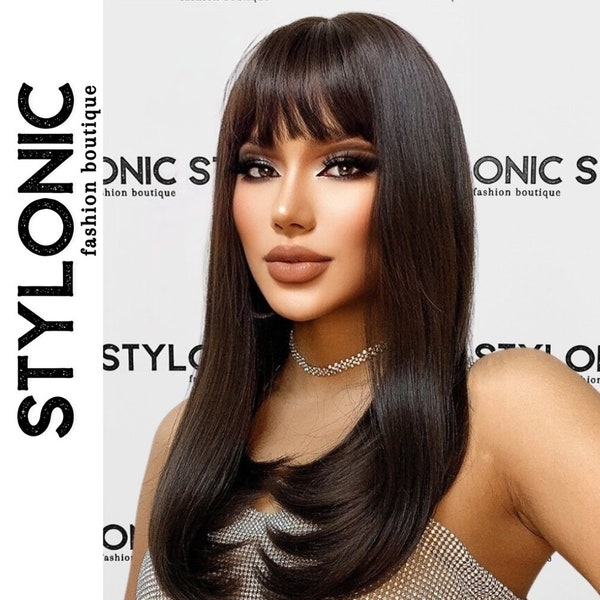 Wig With Bangs - Etsy
