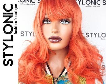 Bright Red Wig - Disco Wigs