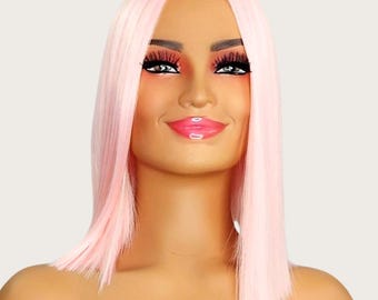 Neon Pink Perücke