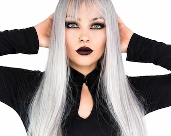 Long Silver Hair Wig