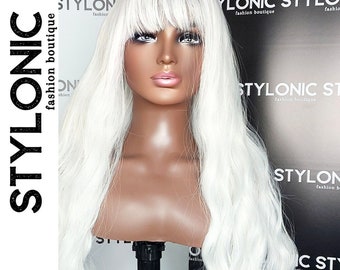 White Wig | Curly Wig | Burlesque Wigs