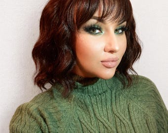 Chocolate Brown Wig