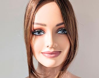 Medium Brown Hair Topper