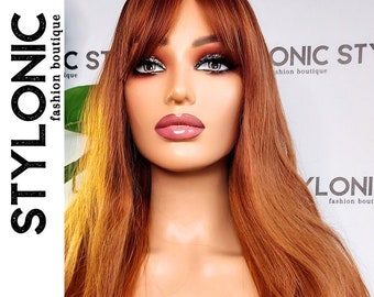 Red Wig Bangs - Celebrity Wigs