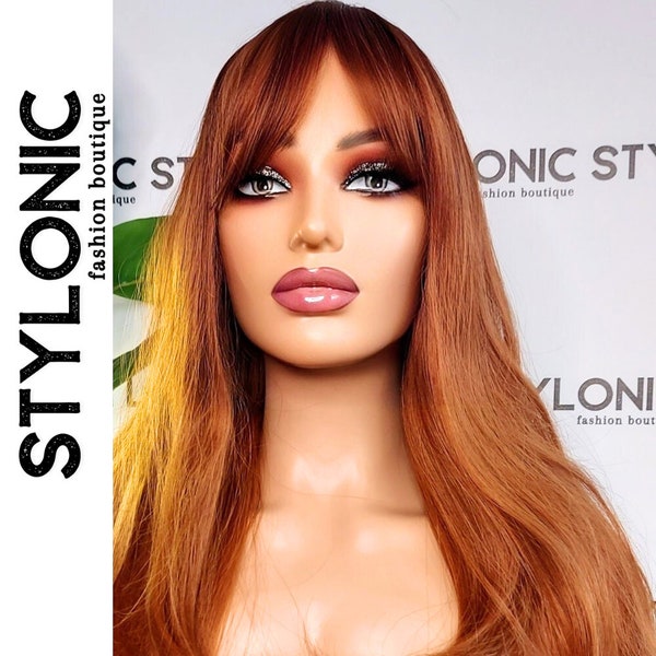 Red Wig Bangs - Celebrity Wigs