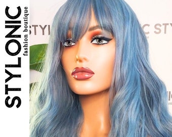 Blue Wig Long - Costume Wigs - Cute Wigs