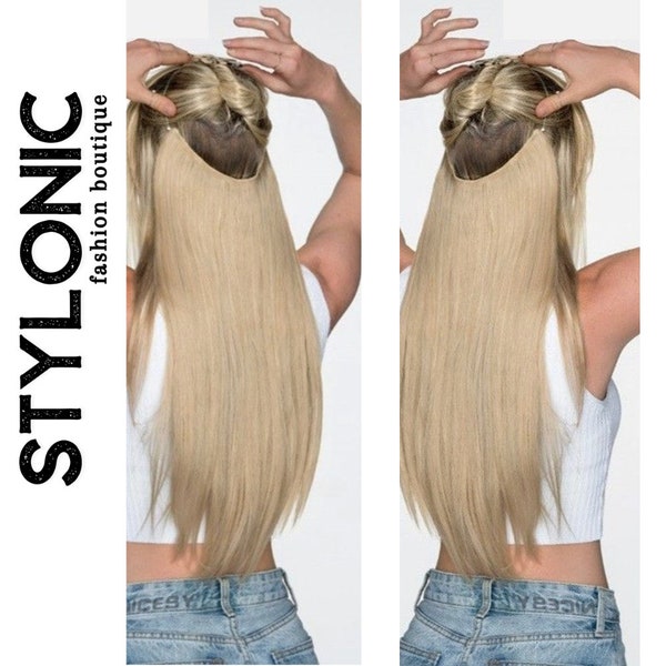 Halo Hair Extensions Etsy