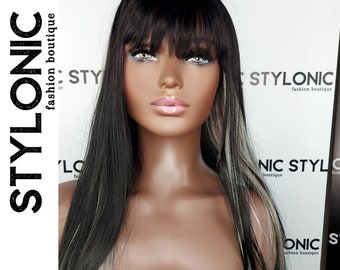 Black and Grey Wig - Cute Wigs