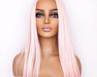 Pink Lace Front Wig