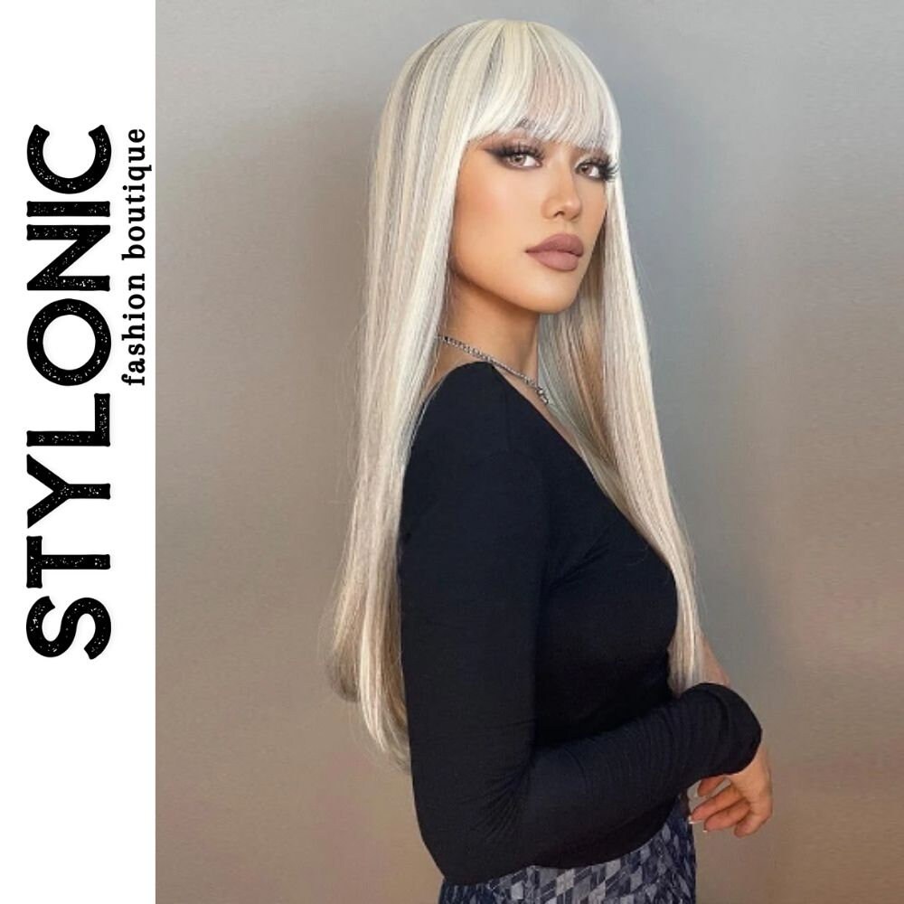 White Wig With Bangs - Etsy Ireland White Wig With Bangs - Etsy Ireland