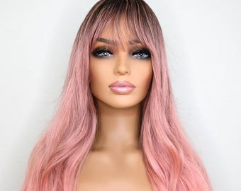 Pink Ombre Wig