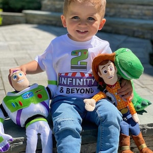 2 infinity and beyond, toy story shirt, buzz lightyear shirt, toy story birthday shirt, to infinity and beyond tee