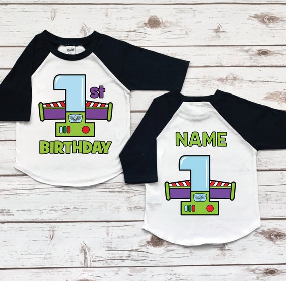 buzz lightyear shirt to infinity and beyond tee Buzz 1st birthday shirt toy story shirt First Birthday toy story birthday shirt