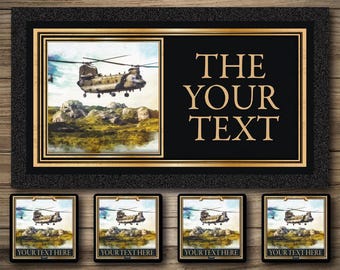 Personalized The Landing Bar Runner: Custom Home Bar Decor