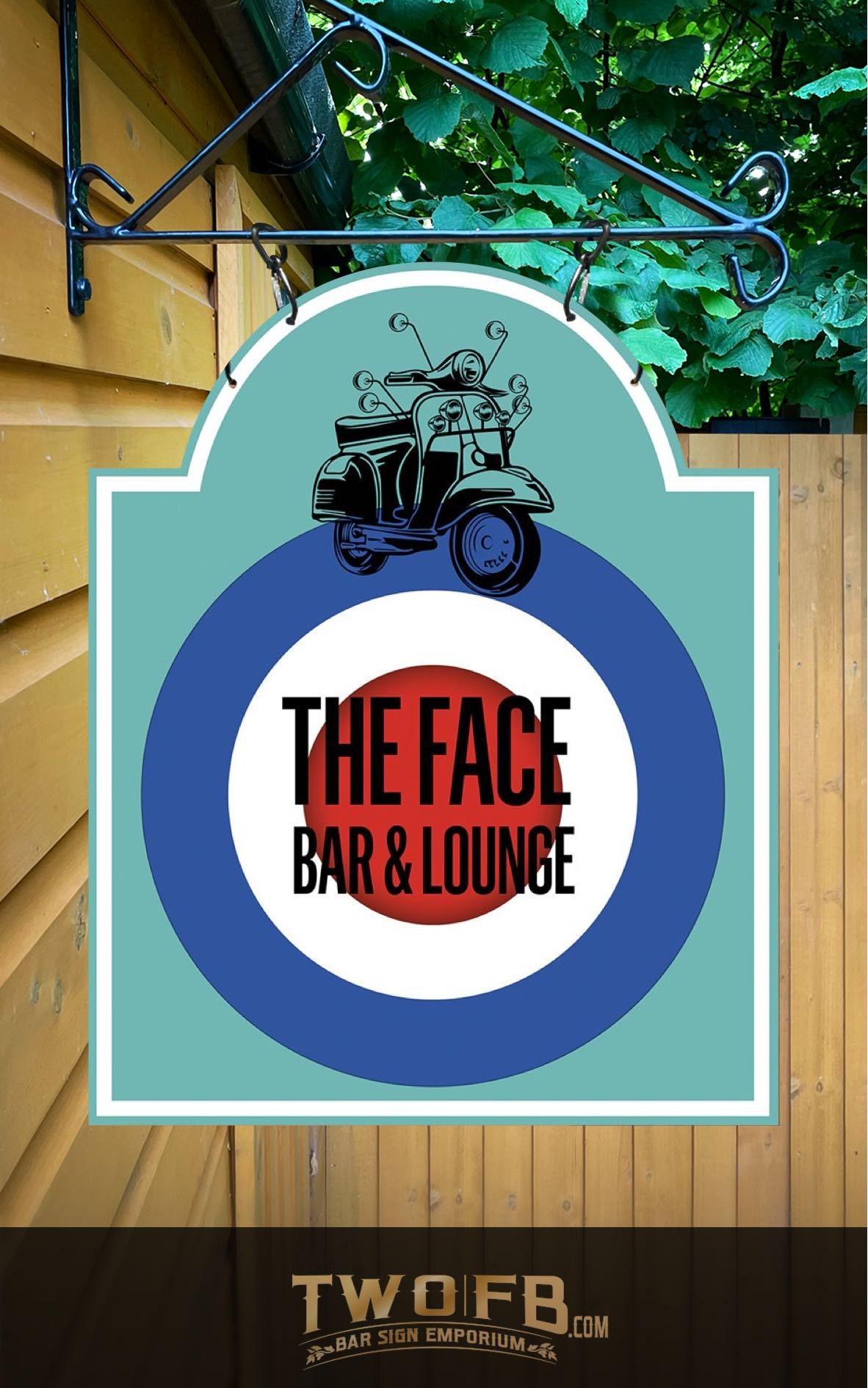 Face Personalised Premium Metal Traditional Home Bar Sign / Etsy