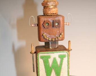 Wilbur The Robot - Customizable Can Be Custom Made