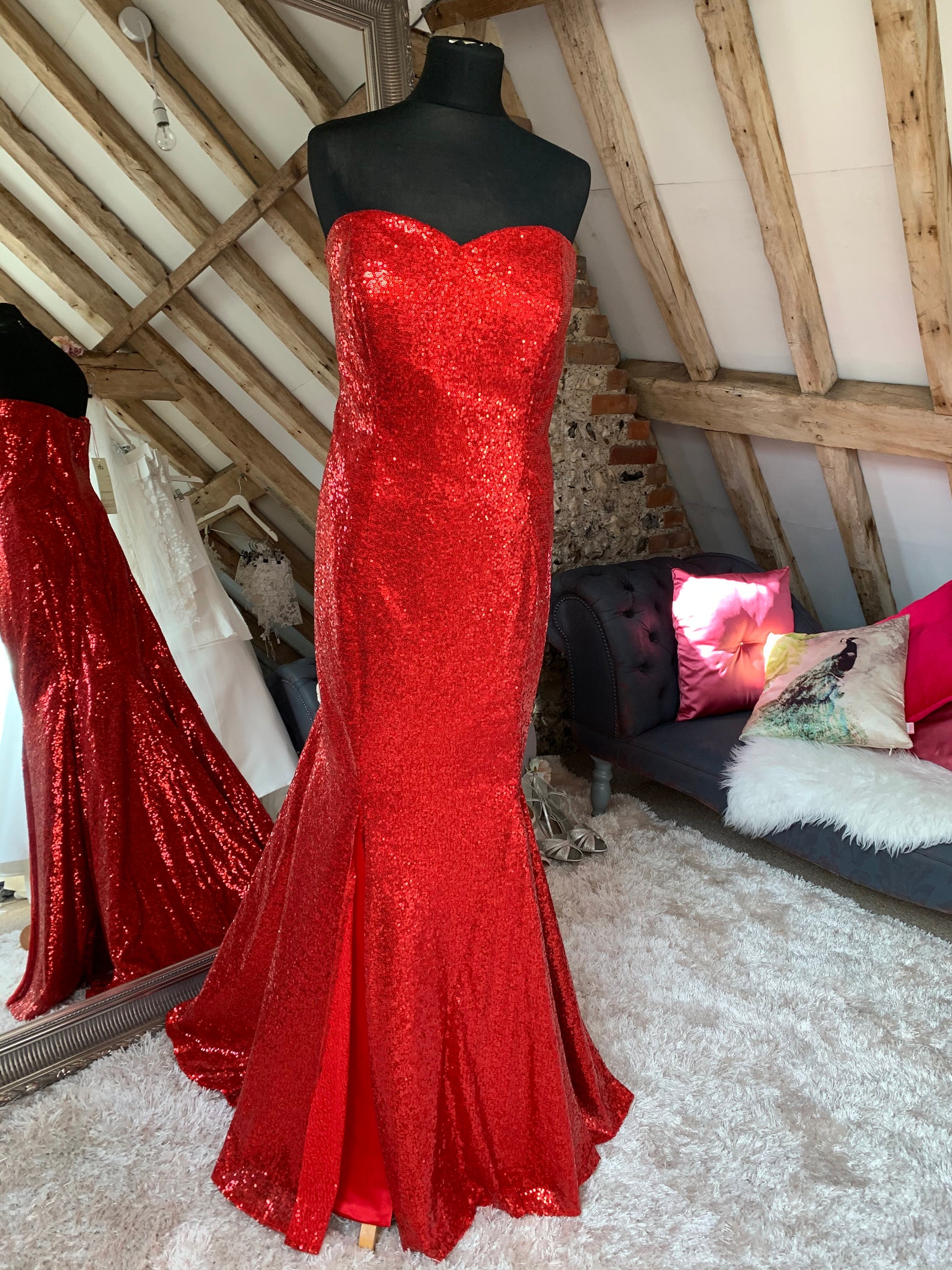 Jessica Rabbit Dress. Jessica Rabbit Red Sequin Fishtail Mermaid Dress ...