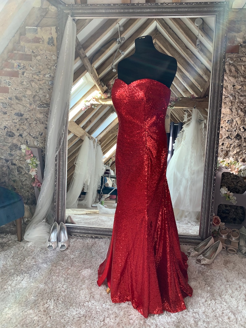 Jessica Rabbit Dress. Jessica Rabbit Red Sequin Fishtail Mermaid Dress