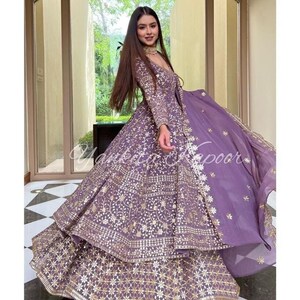 Bridal lehenga with long kurti hot sale